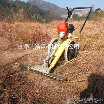高效绿化新选择 山东曲阜浩运机械宽幅汽油剪草机助力城市公园管理
